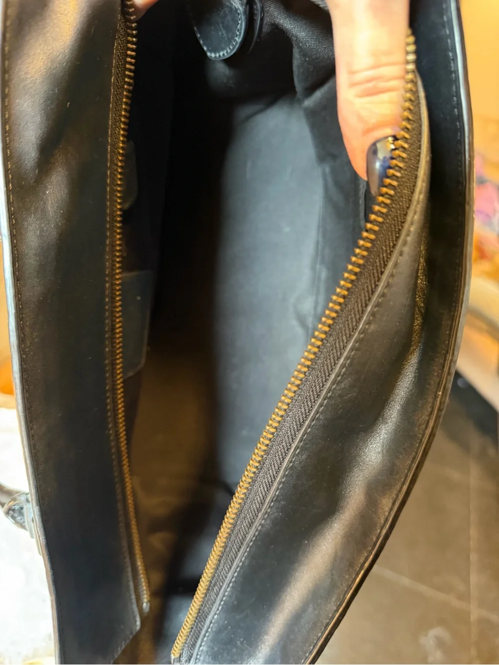 EUC Coach Blake Carryall in Exotic Black Python Embossed Leather and Suede